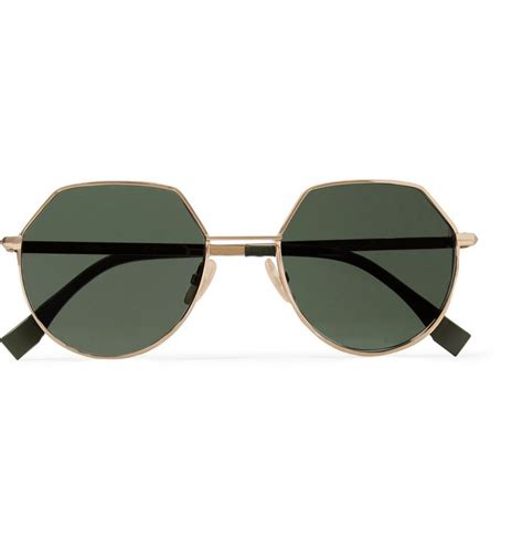 fendi hexagonal sunglasses ss13|Fendi 63MM Hexagon Sunglasses on SALE .